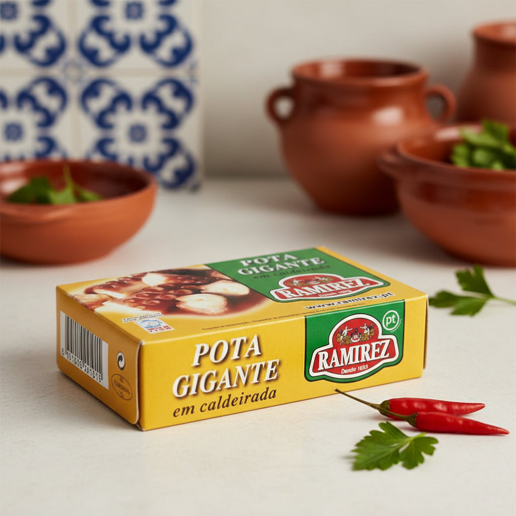 Ramirez Giant Squid In Ragout Sauce 120g