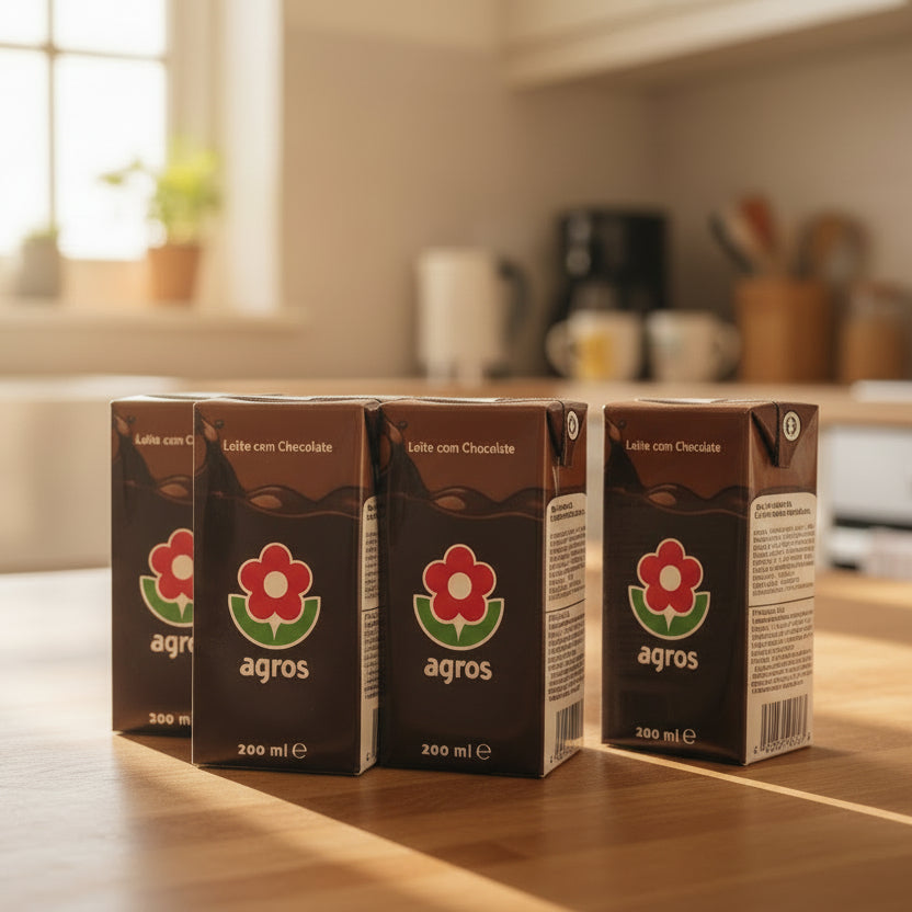 Agros Chocolate Milk 4x200ml