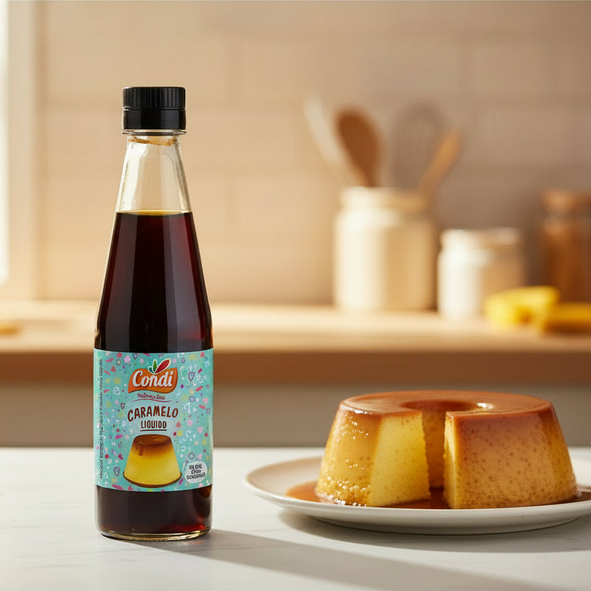 Liquid Caramel Topping Condi 400g