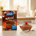 Mousse de Leite com Chocolate Alsa