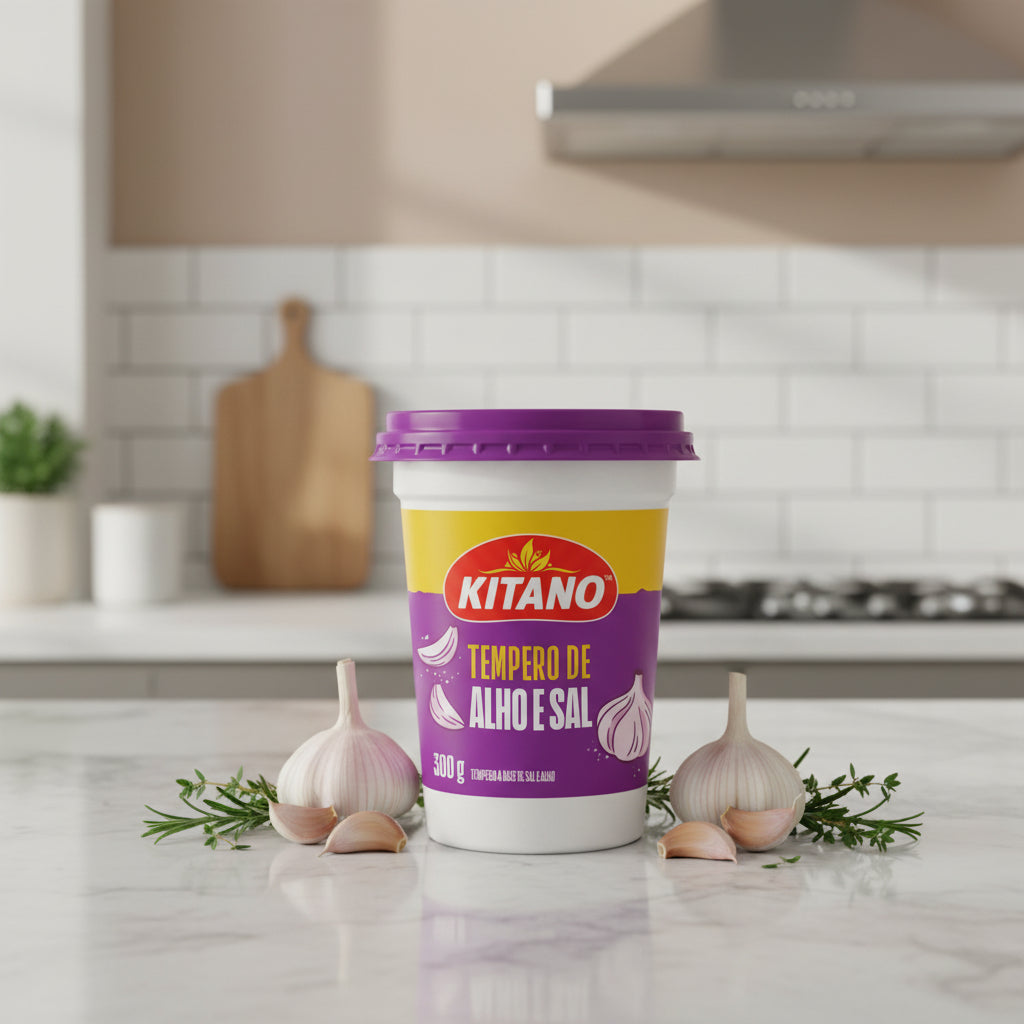 Kitano Garlic And Salt Seasoning Cup 300g