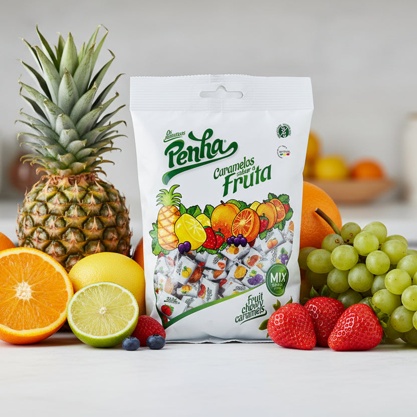 Caramel Mixed Fruits Penha Sachets 100g