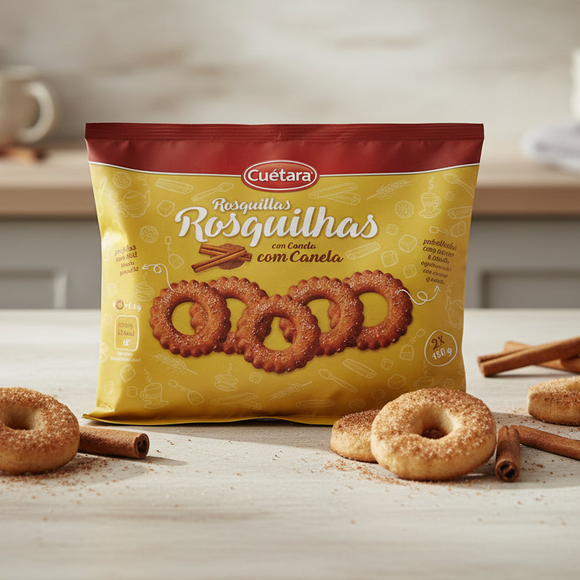 Cuetara Cinnamon Biscuit Rosquillas 300g
