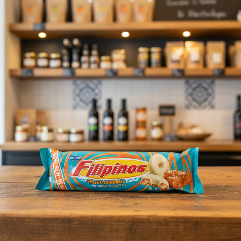 Filipinos Salted Caramel Biscuit With White Chocolate 118g
