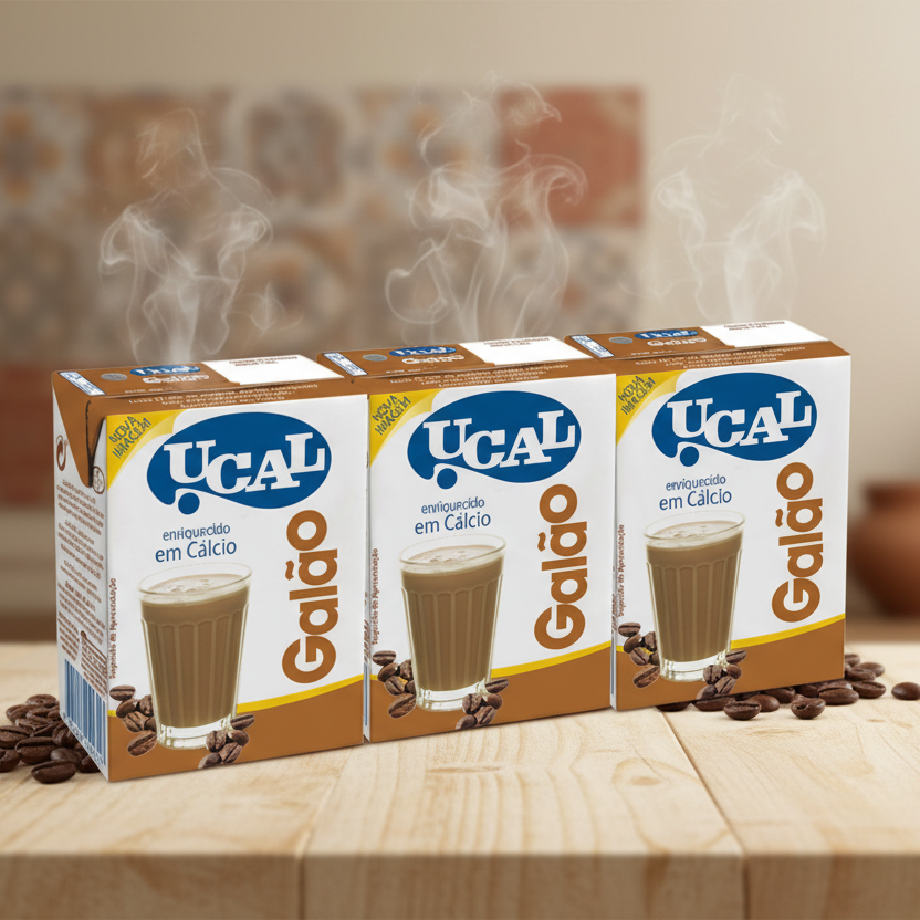 Ucal Galao (Milk with Coffee) 20cl x 3