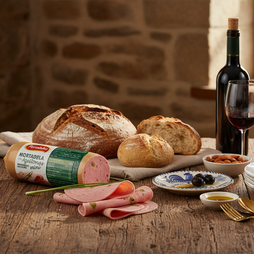 Mortadella Porminho With Olive 350g