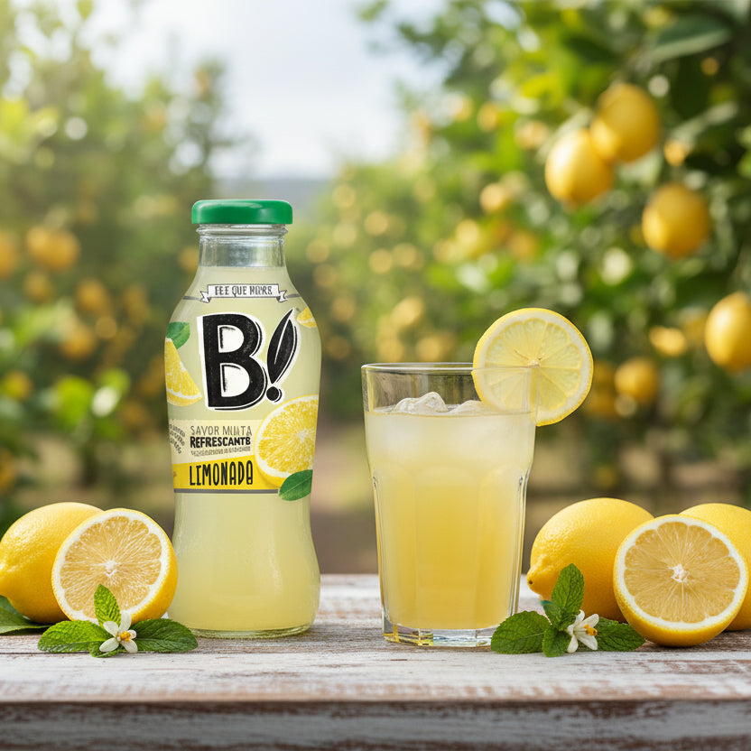 Juice B! Ice Drink Lemonade 330ml
